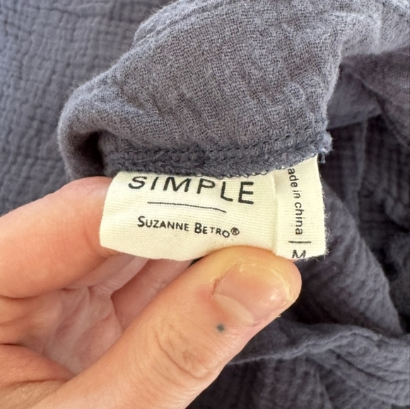 Women's Navy Jumpsuit - Picture 6 of 8